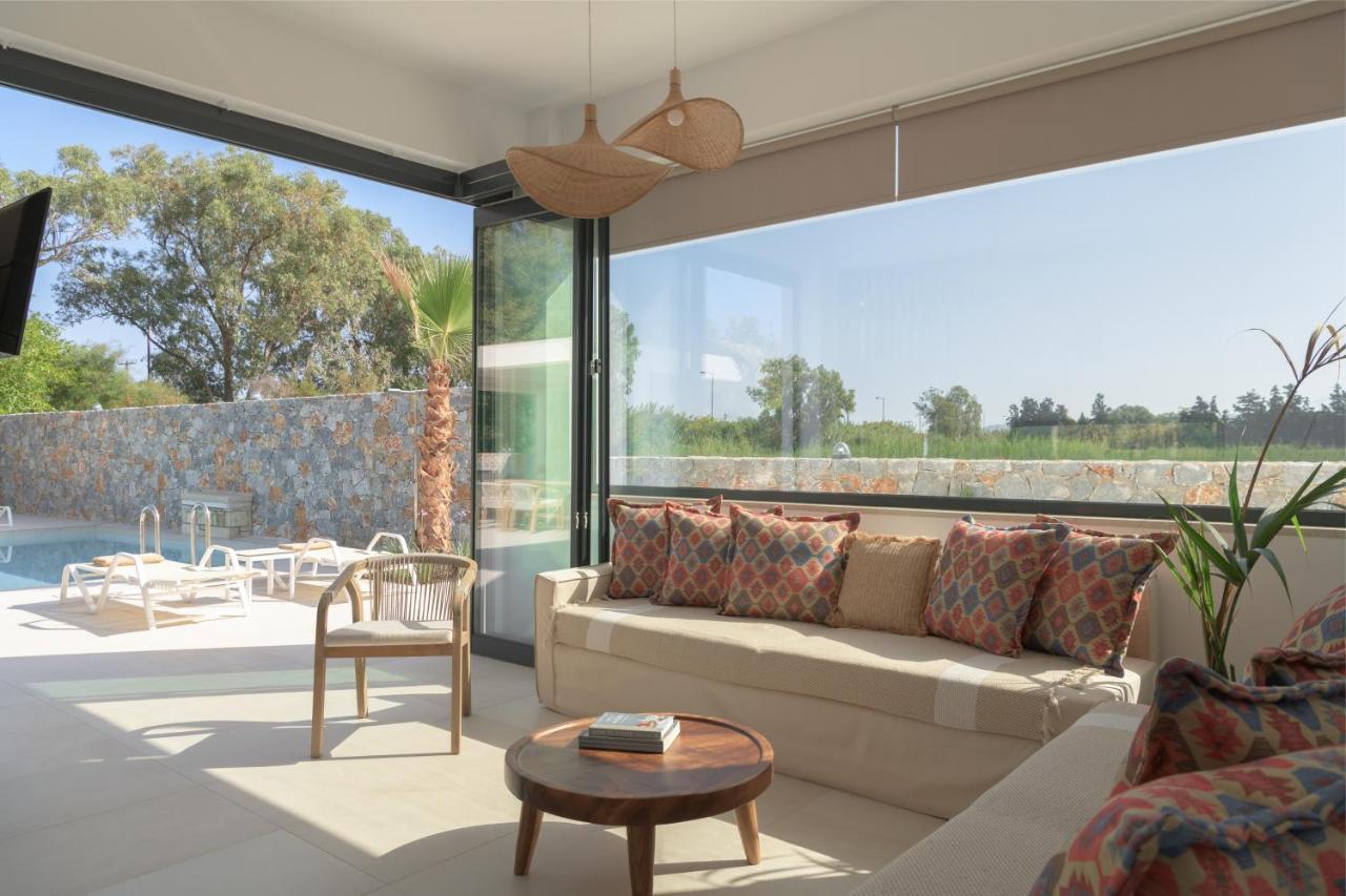 Mathés Pelagias Villa Lefka With Heated Pool מראה חיצוני תמונה