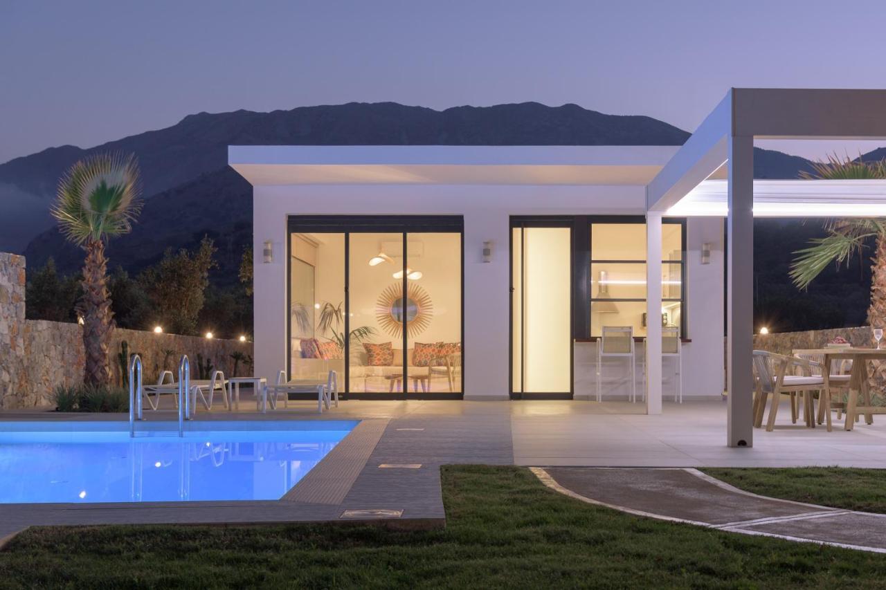 Mathés Pelagias Villa Lefka With Heated Pool מראה חיצוני תמונה
