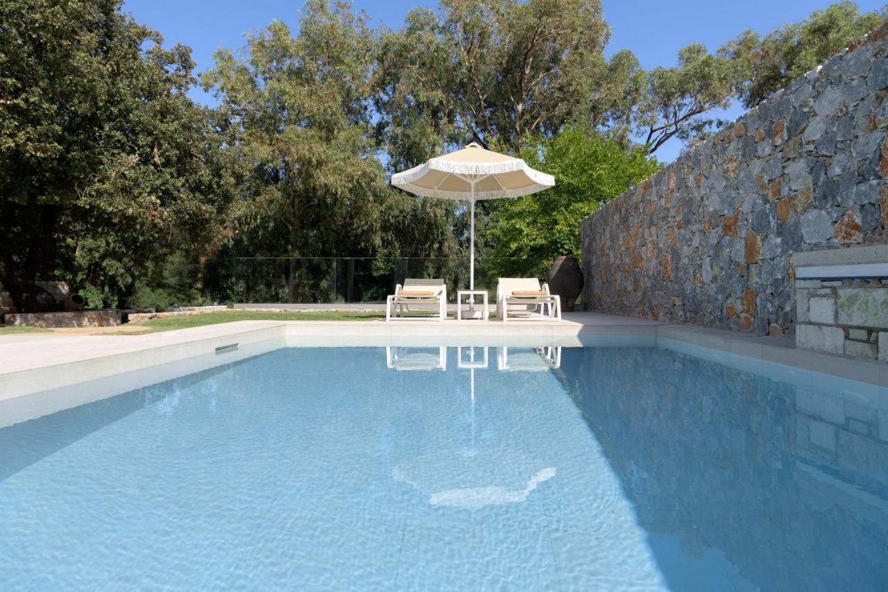 Mathés Pelagias Villa Lefka With Heated Pool מראה חיצוני תמונה