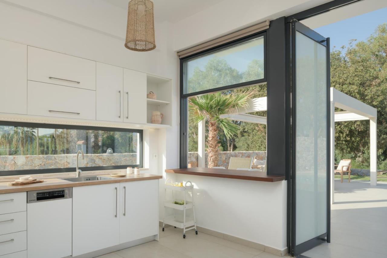 Mathés Pelagias Villa Lefka With Heated Pool מראה חיצוני תמונה